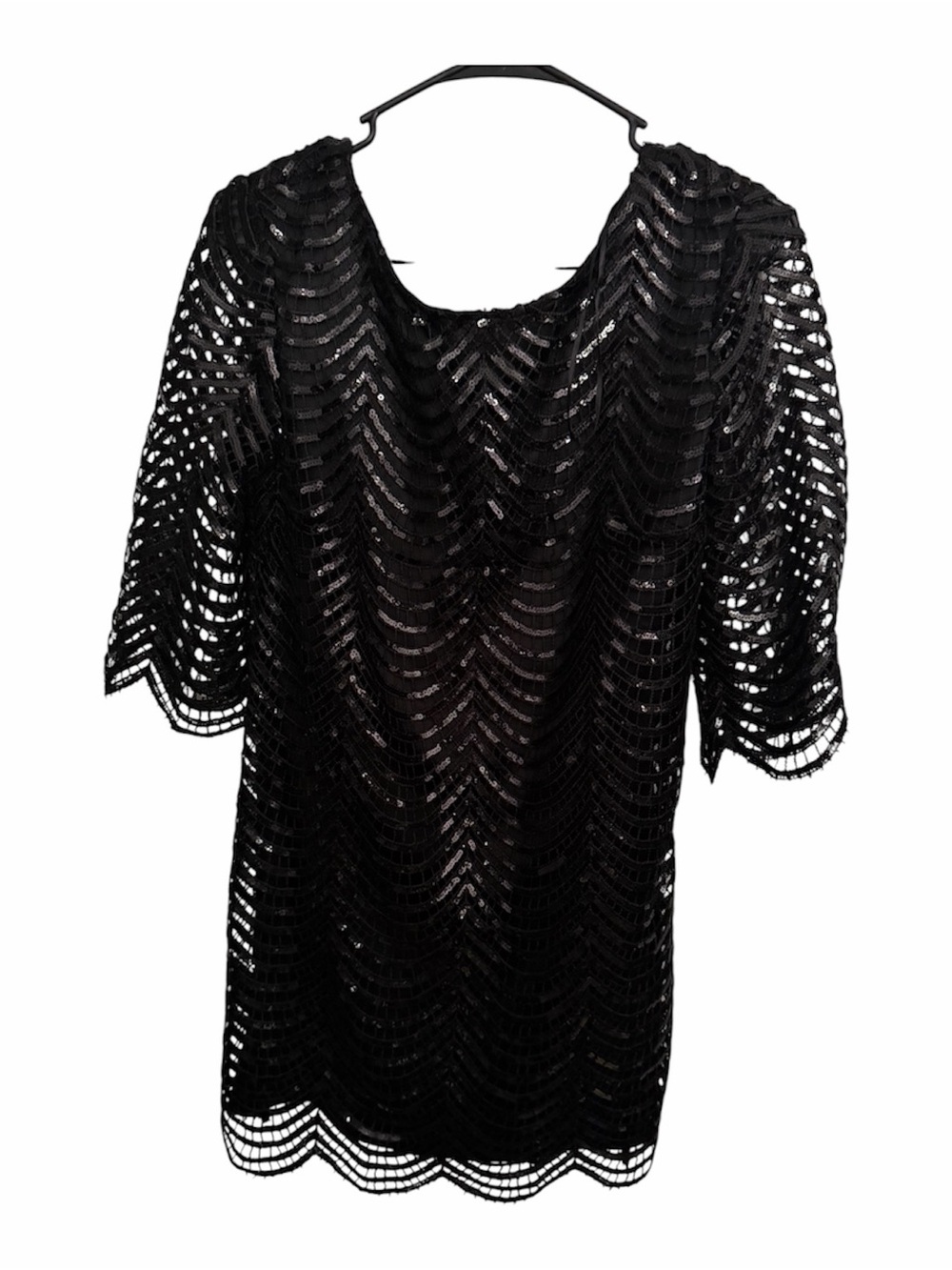 Ark & Co Black Sequin Dress